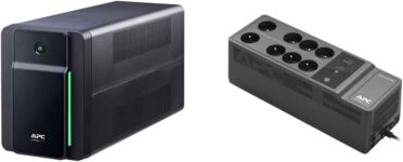 [Amazon FR] Pack 2 onduleurs APC Back-UPS : BX2200MI-FR (2200VA) + Essential BE850G2-FR (850VA) à 333,99€ au lieu de 399,99€ (-16%) !